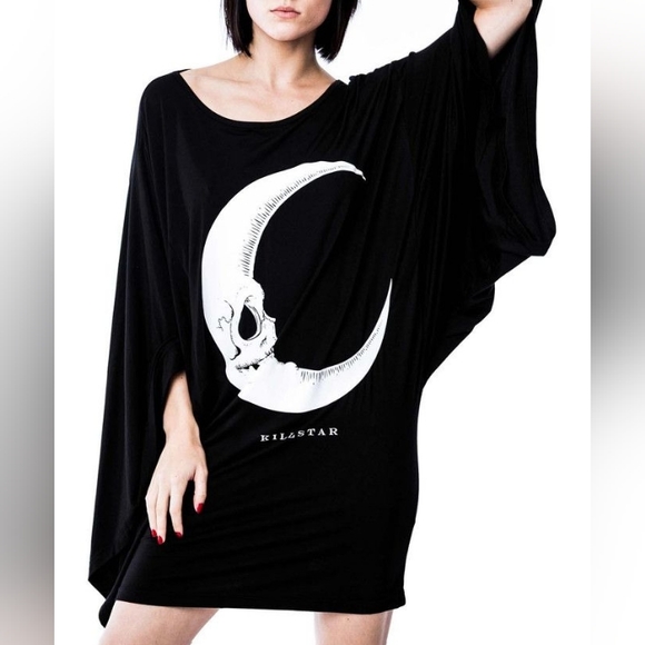 Dark Side Kimono Dress - Picture 2 of 3